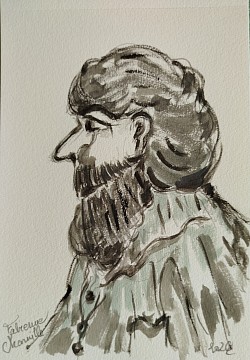 Crayon et aquarelle 20226